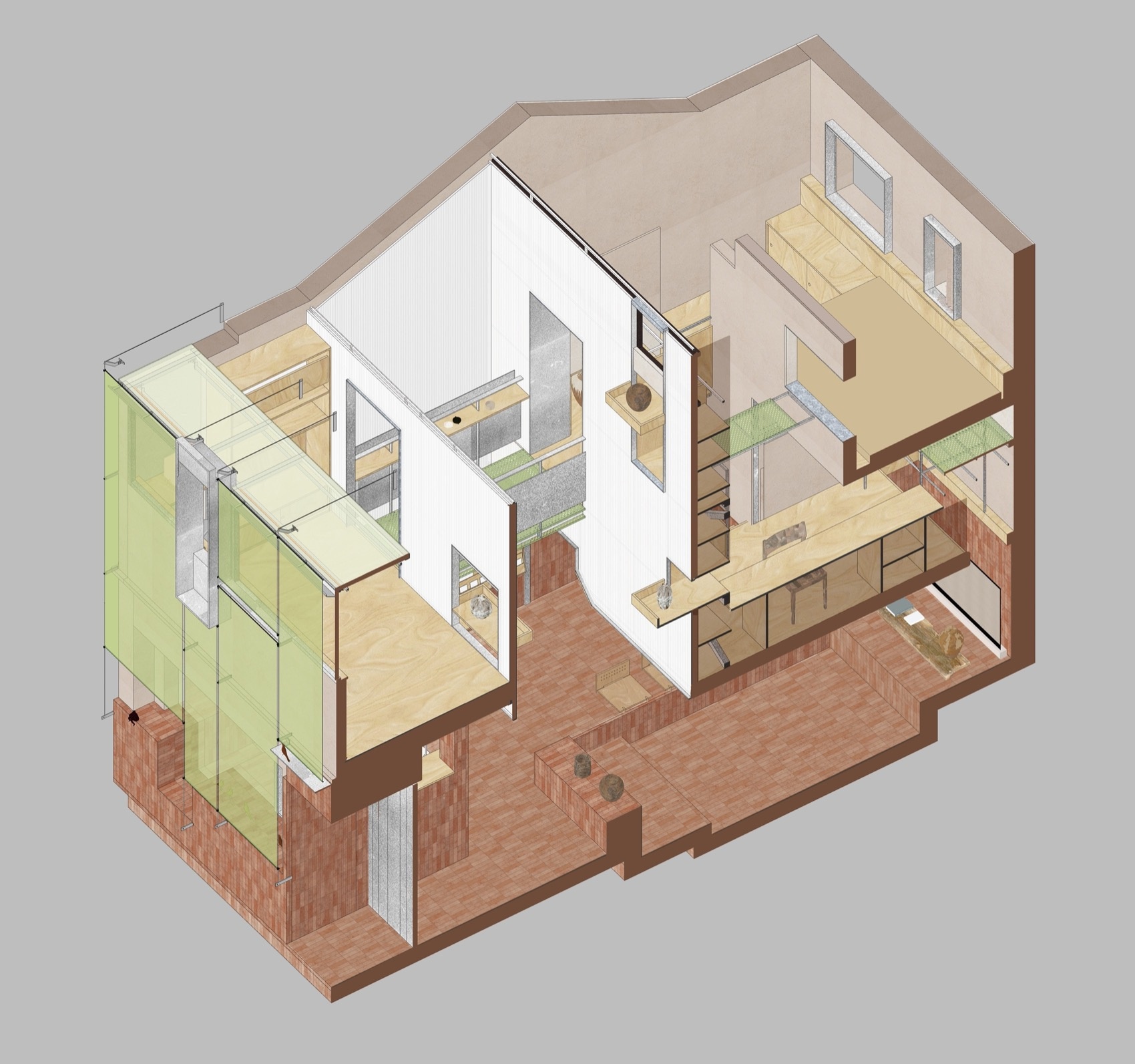 愚园路“城市旮旯”空间改造丨中国上海丨灰空间建筑事务所-38