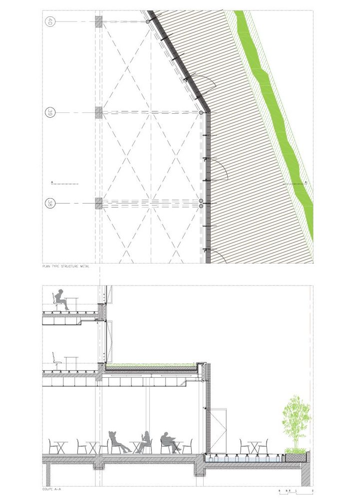 HACHETTE出版集团总部办公大楼，法国 / JACQUES FERRIER ASSOCIES-64