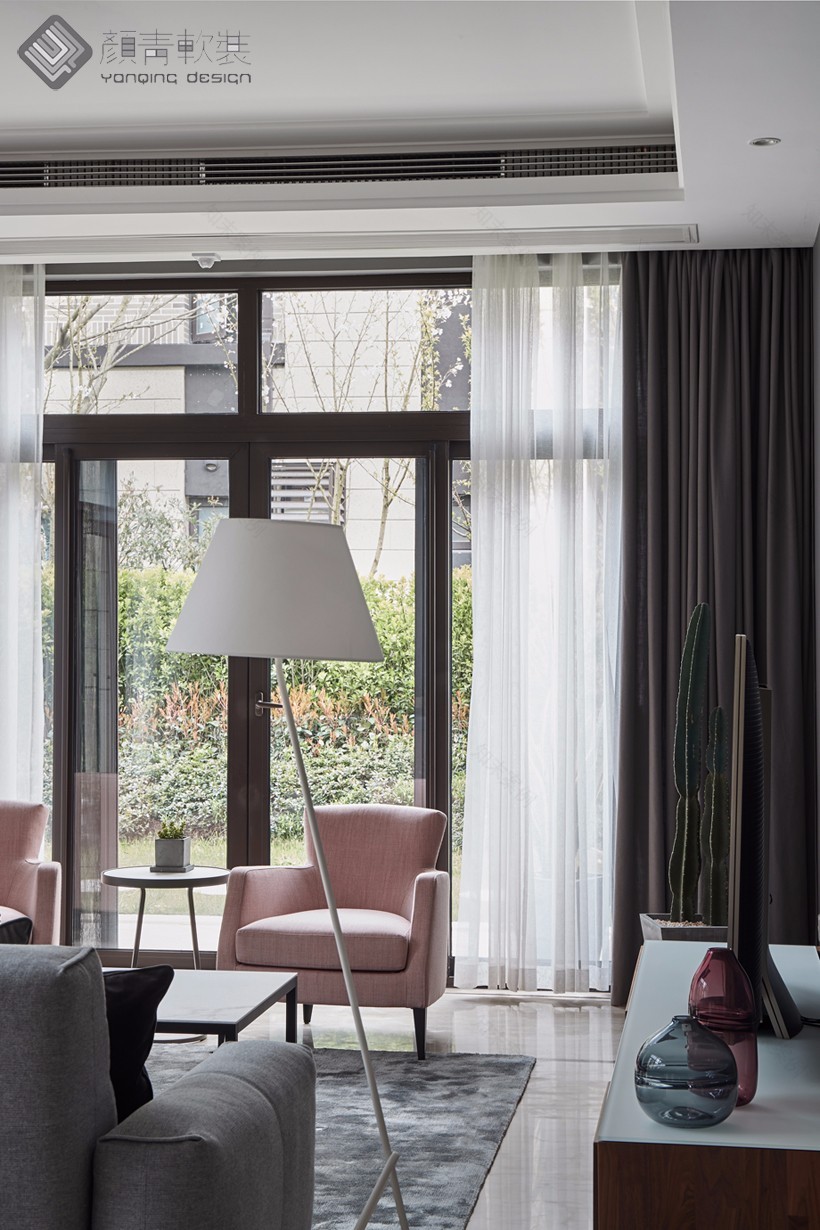 300㎡现代简约风别墅 辰佑&颜青软装-7