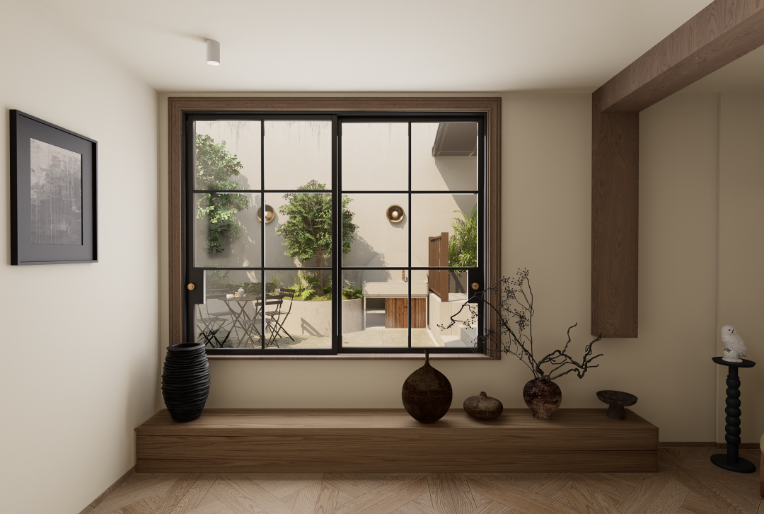 东莞万科城市高尔夫花园轻法 · 中古风设计丨中国东莞丨DP 设计-8