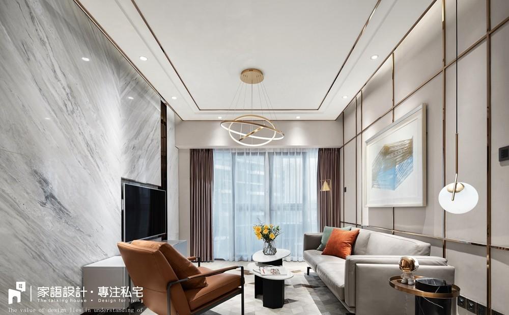 广州家语设计 · 暖光别墅-1