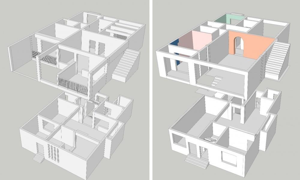 双层变两套，老房翻新裸奔式设计-6