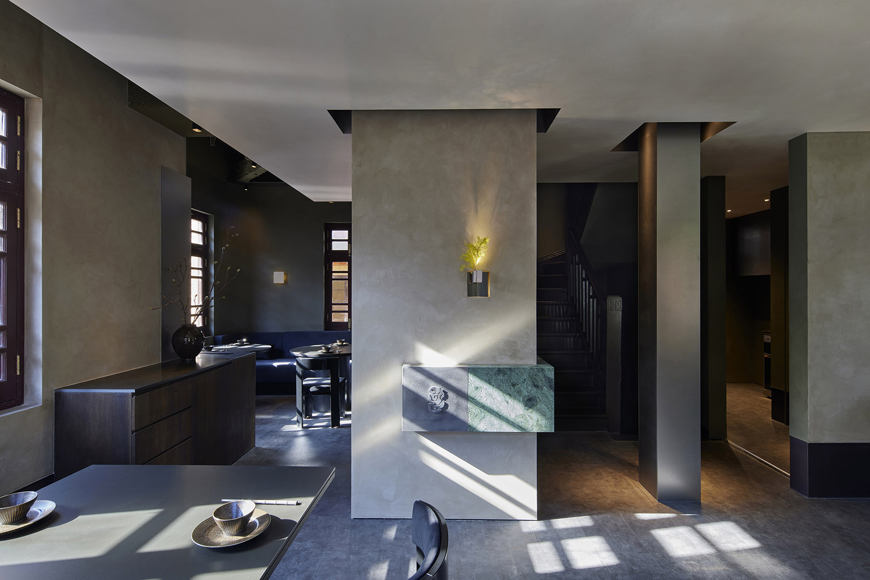 “葱茏”餐厅丨中国南京丨八荒设计团队-39