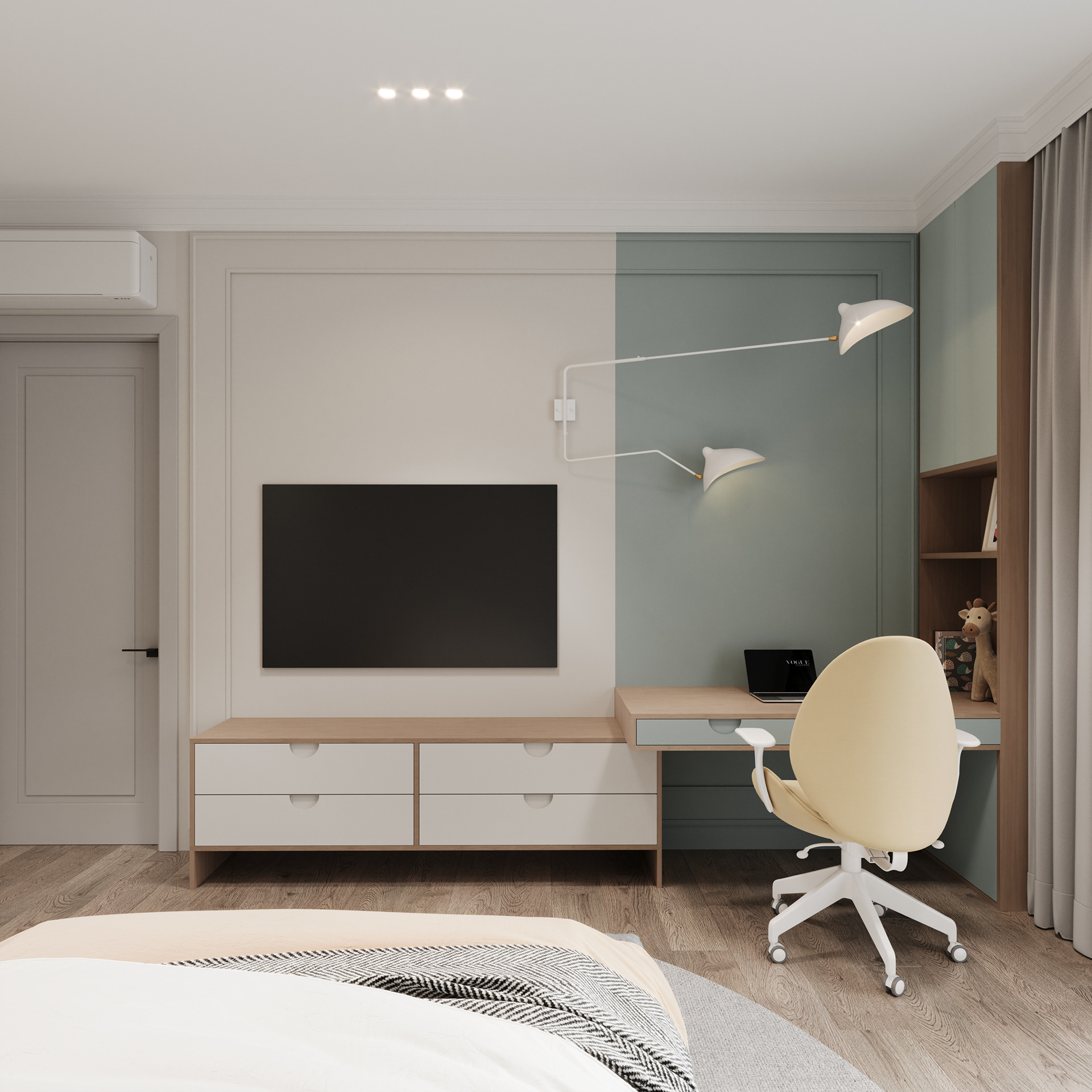 220平米两层住宅室内设计-66