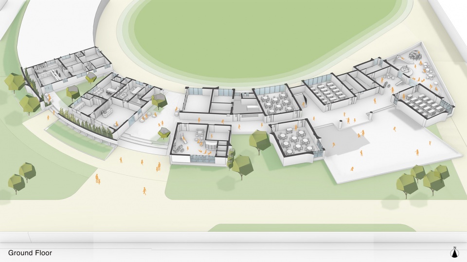 弧形堡垒校园 | 印度 St Martha Bethany Vidyalaya 学校一期设计-46