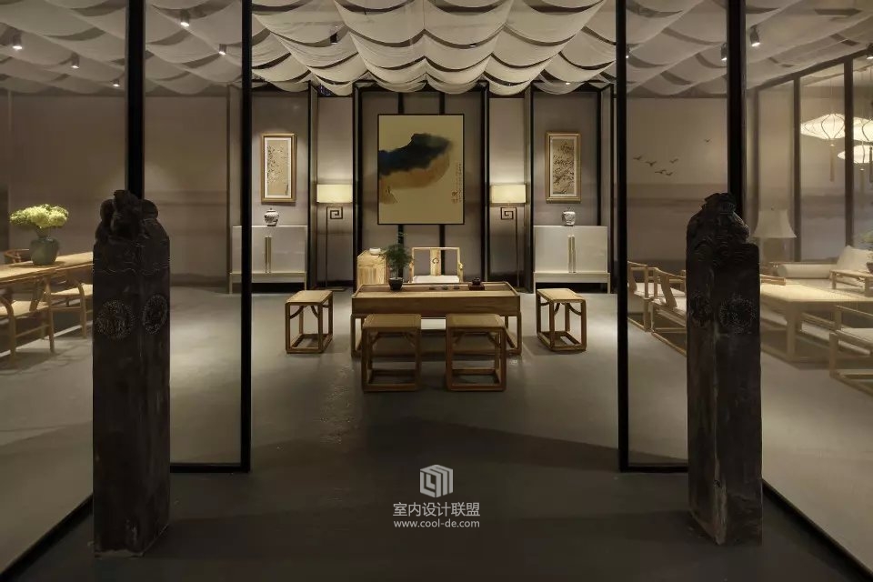 雲尚壹品设计——郑州市中铁陶瓷城营销中心-14