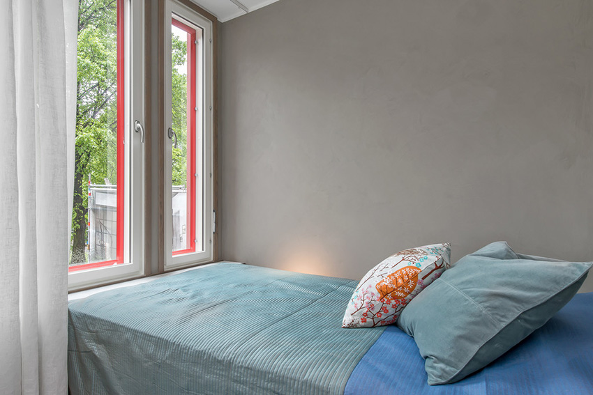 瑞典9 坪开放式轻工业复古公寓-9