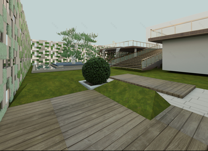 别墅项目景观丨埃及亚历山大丨亚历山大大学建筑系-13