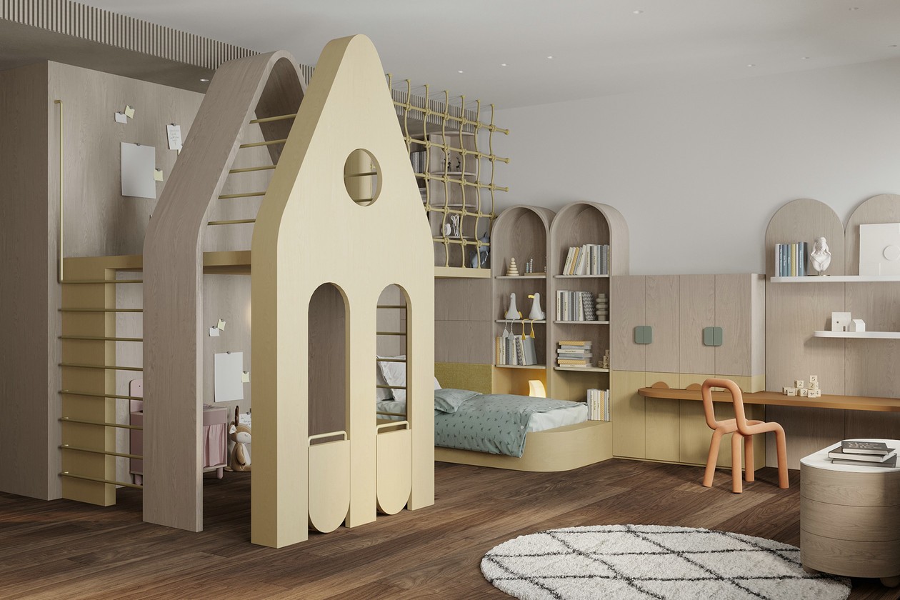 胡桃木搭配绿色，百搭色的时尚演绎-22