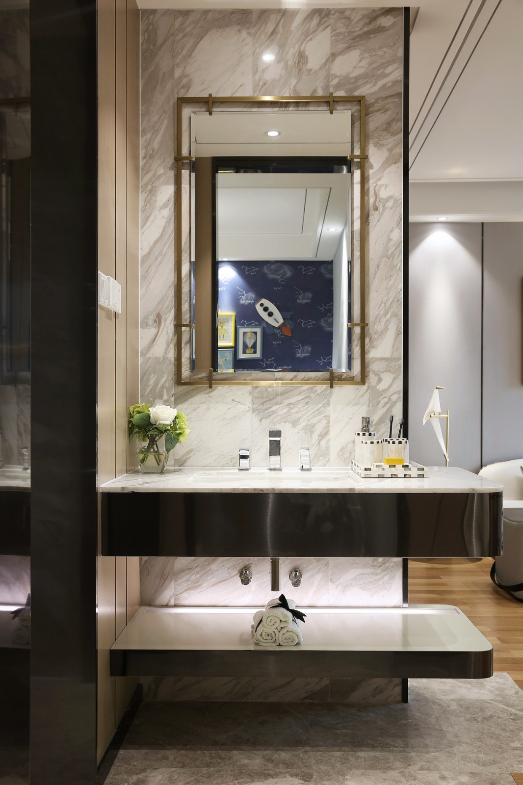 金地·新城·大境C户型样板房 天鼓装饰设计-23