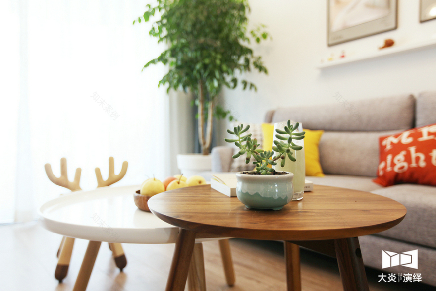 85 后 IT 男为爱妻打造北欧风文艺家居-47