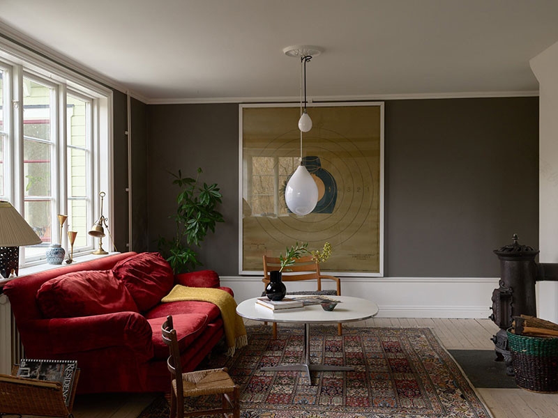 瑞典乡村小屋 | 塔楼与屋顶露台完美融合-18