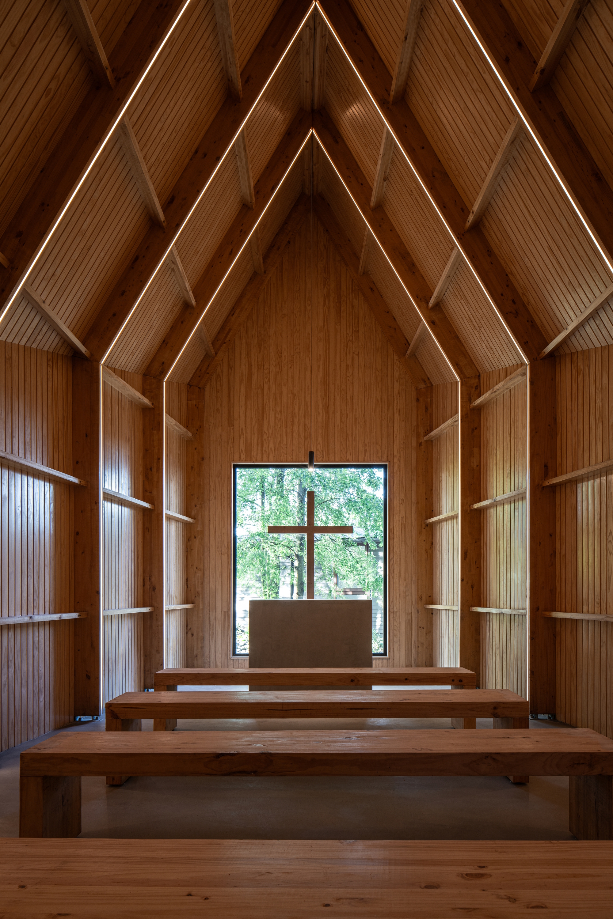 德国奥索尔诺诊所教堂丨智利丨AM Arquitectura-20