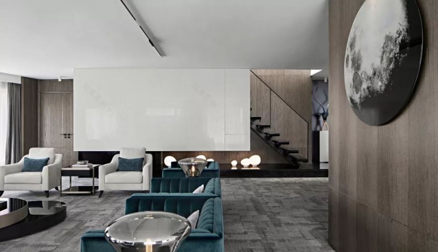 北京 800㎡现代博物馆会所——科技与东方美学共生-23