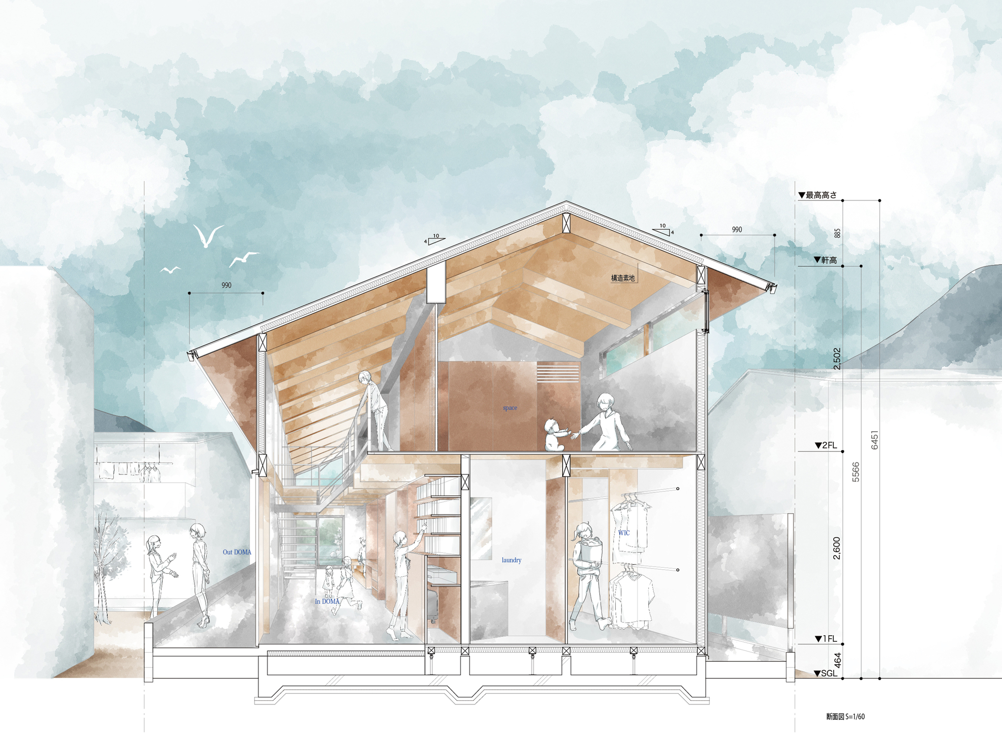 甘吉之家丨日本京都丨SAI Architectural Design Office-20