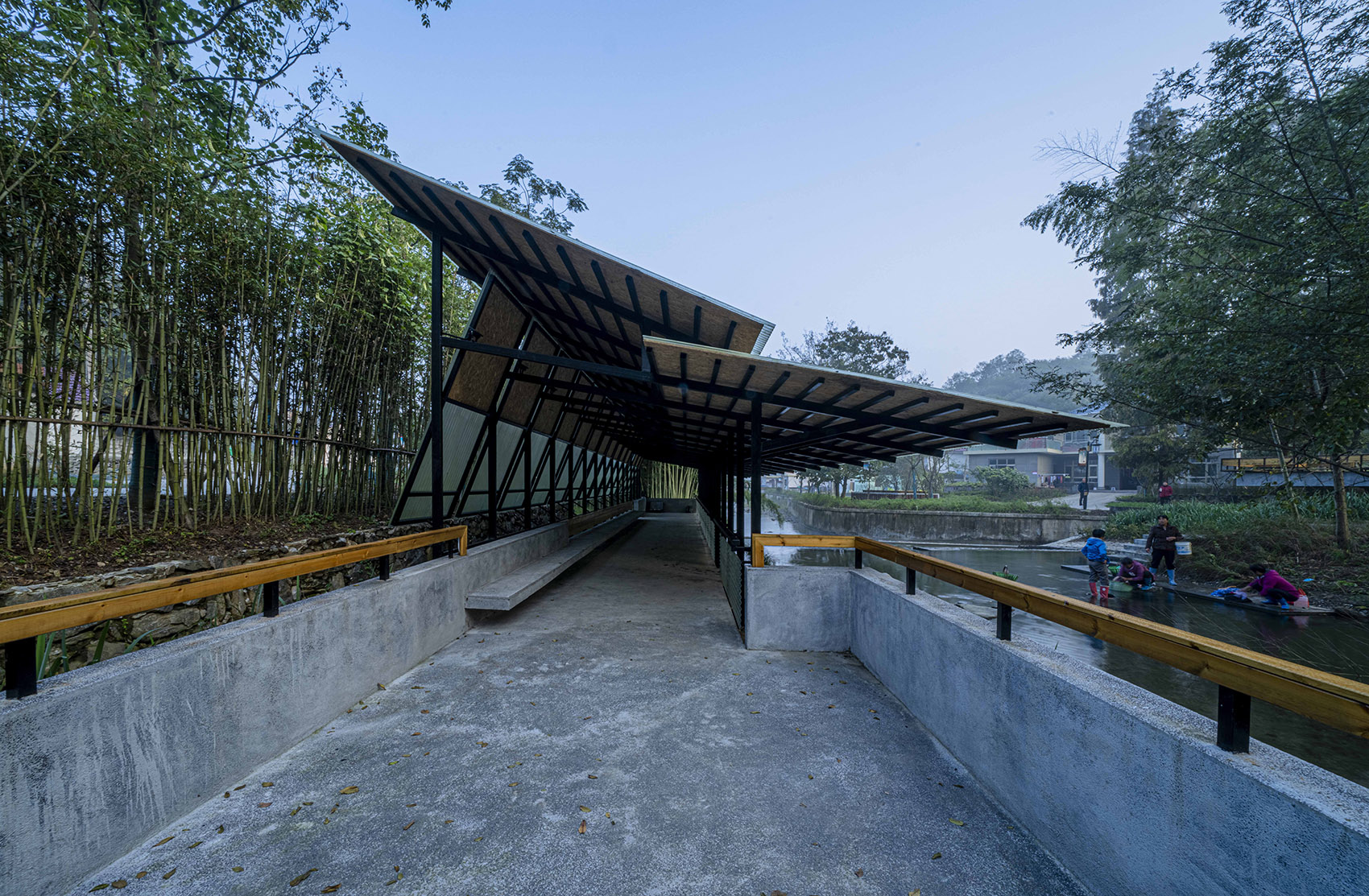 安徽霍山牛角冲村滨水公共空间丨中国安徽丨傅英斌工作室-21