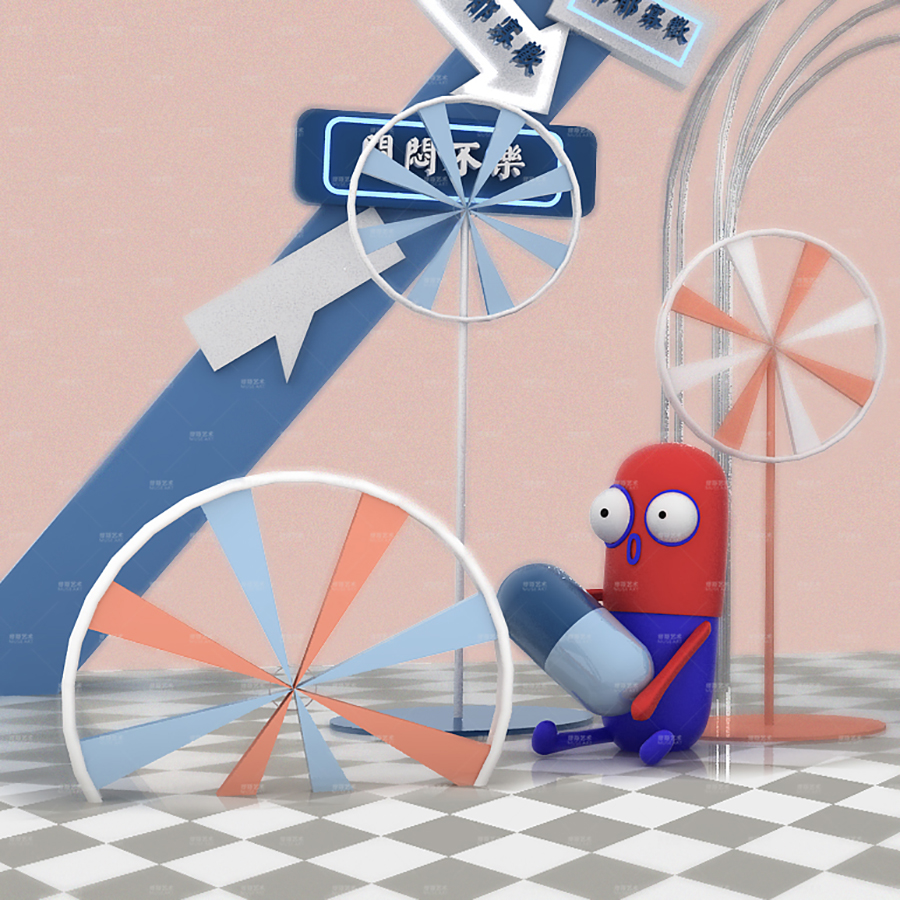 《治愈空间站》——西安沉浸式主题展，药类 IP 温暖人心-15