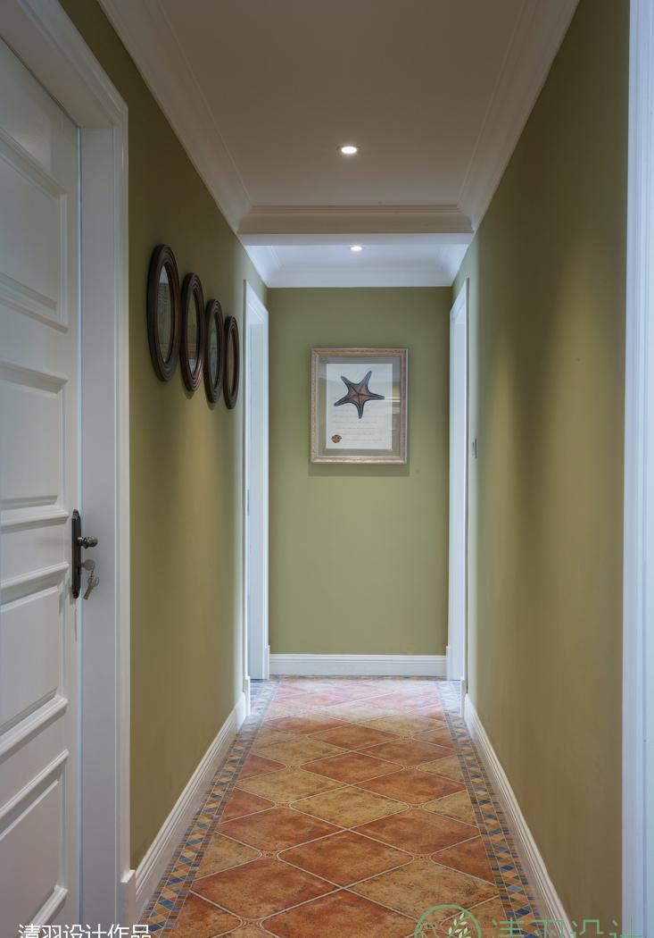 清羽设计 · 阳光棕榈滩美式家居空间-22