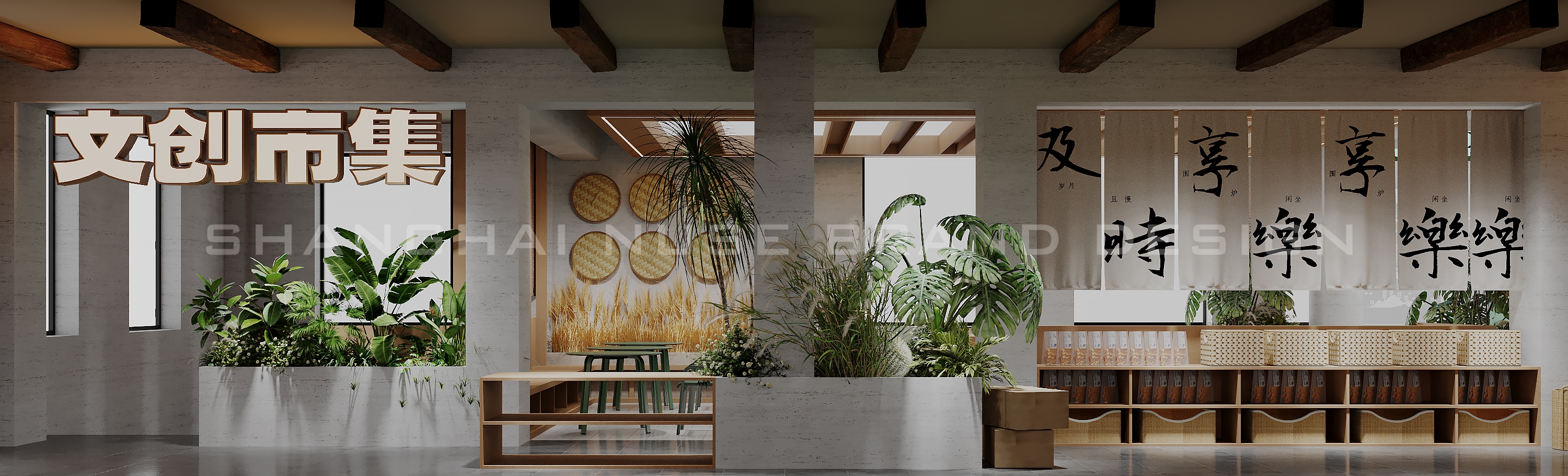 景区文创“文化沉浸”集合店设计丨木村空间设计有限公司-1