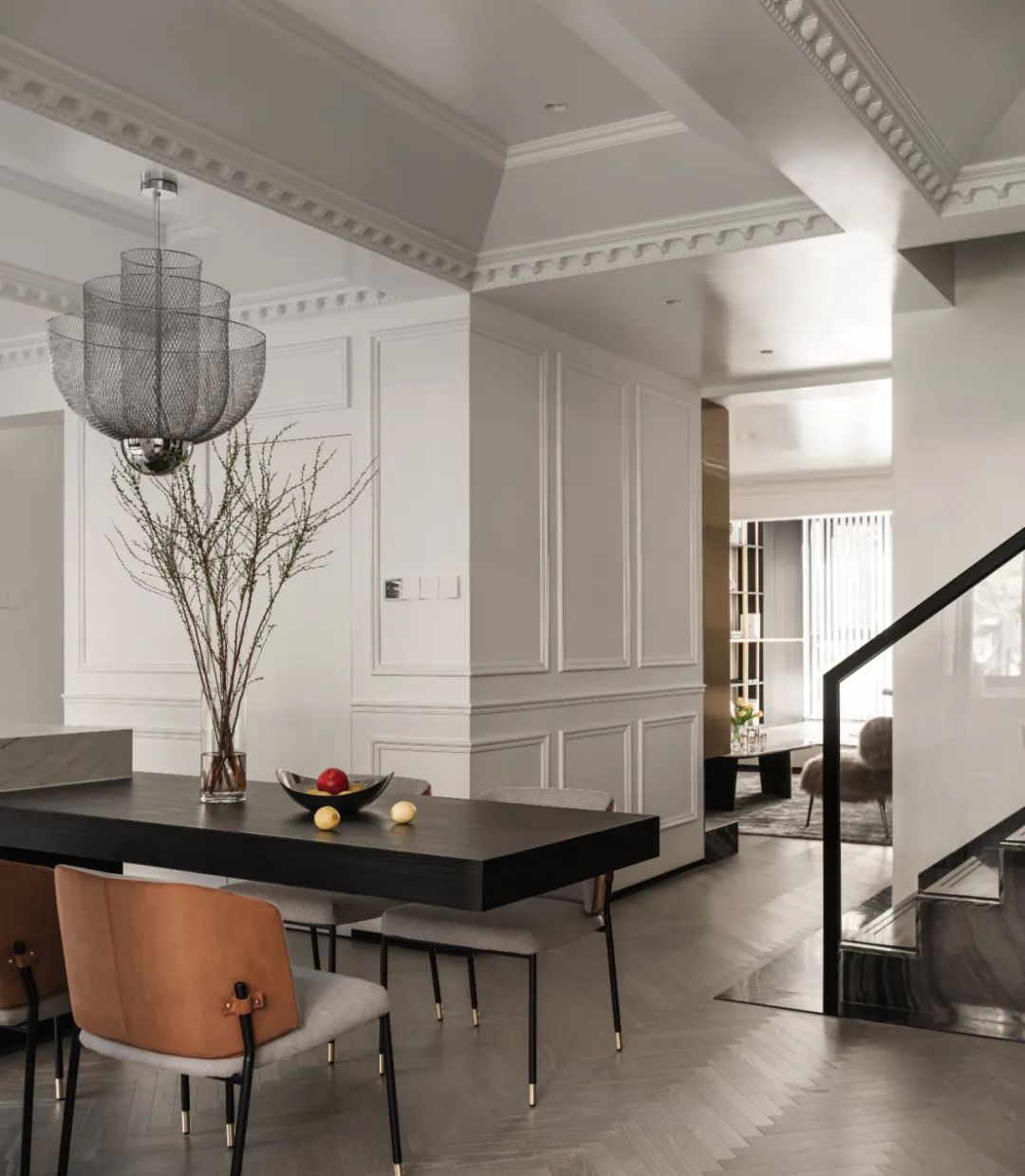 现代轻奢雅宅丨桃弥空间设计-31