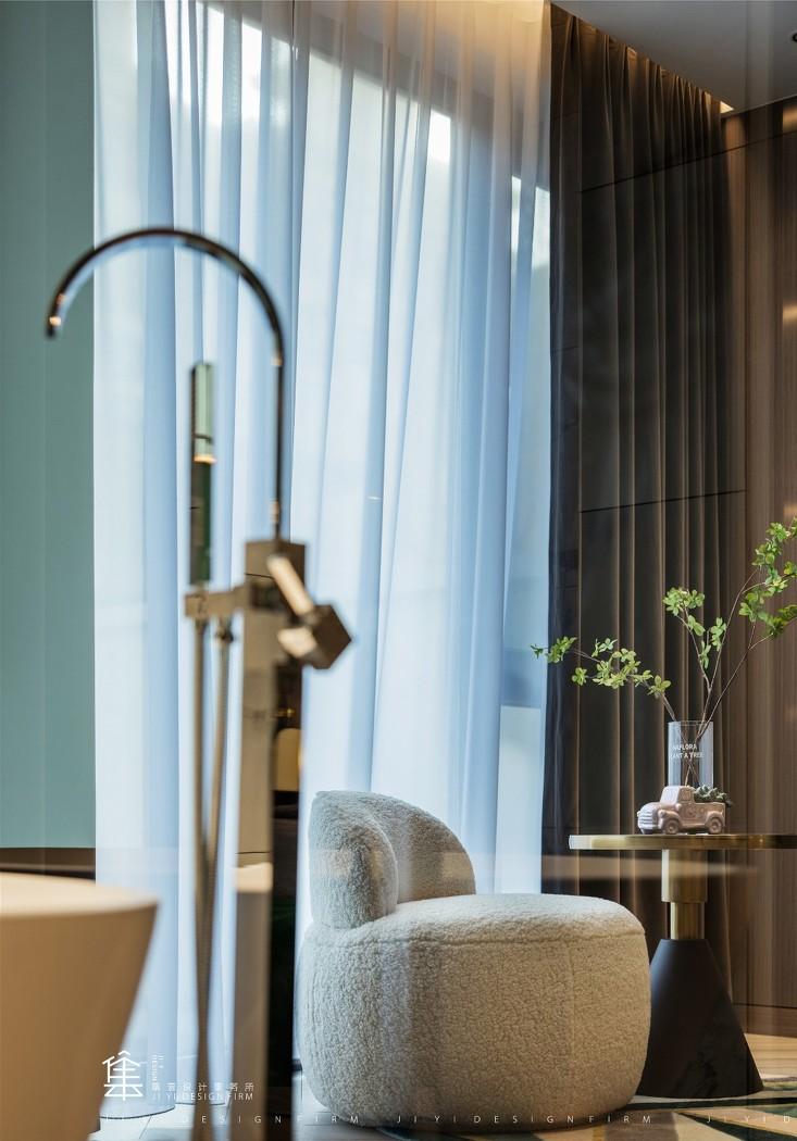 集壹设计事务所-习伟亮丨平层丨绿野清风-24