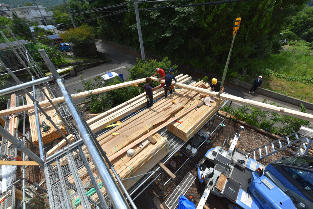 音乐家的家7 木配り 墨付け 刻み丨水野设计室-81