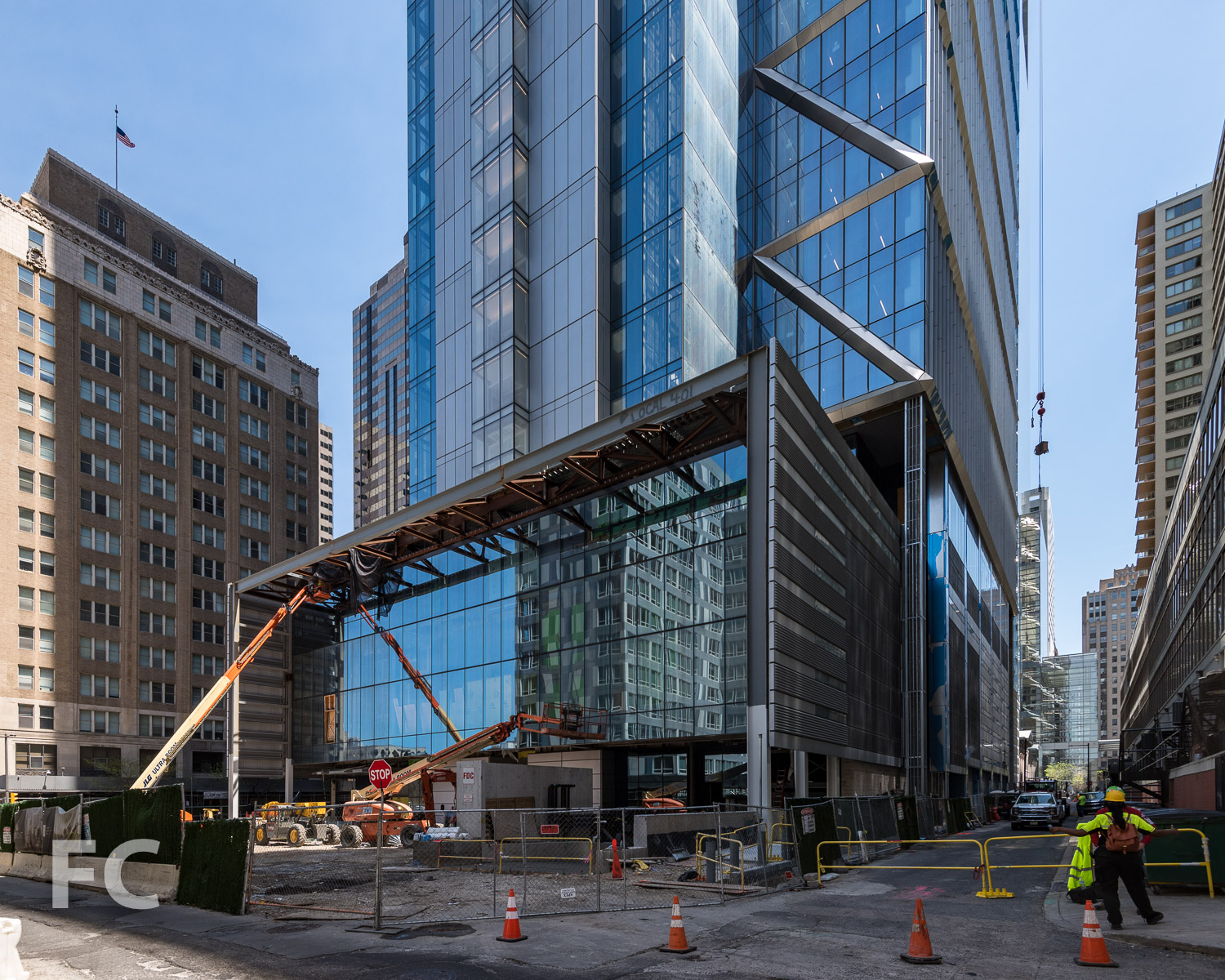 Construction Update: Comcast Innovation and Technology Center — FIELD CONDITION-6