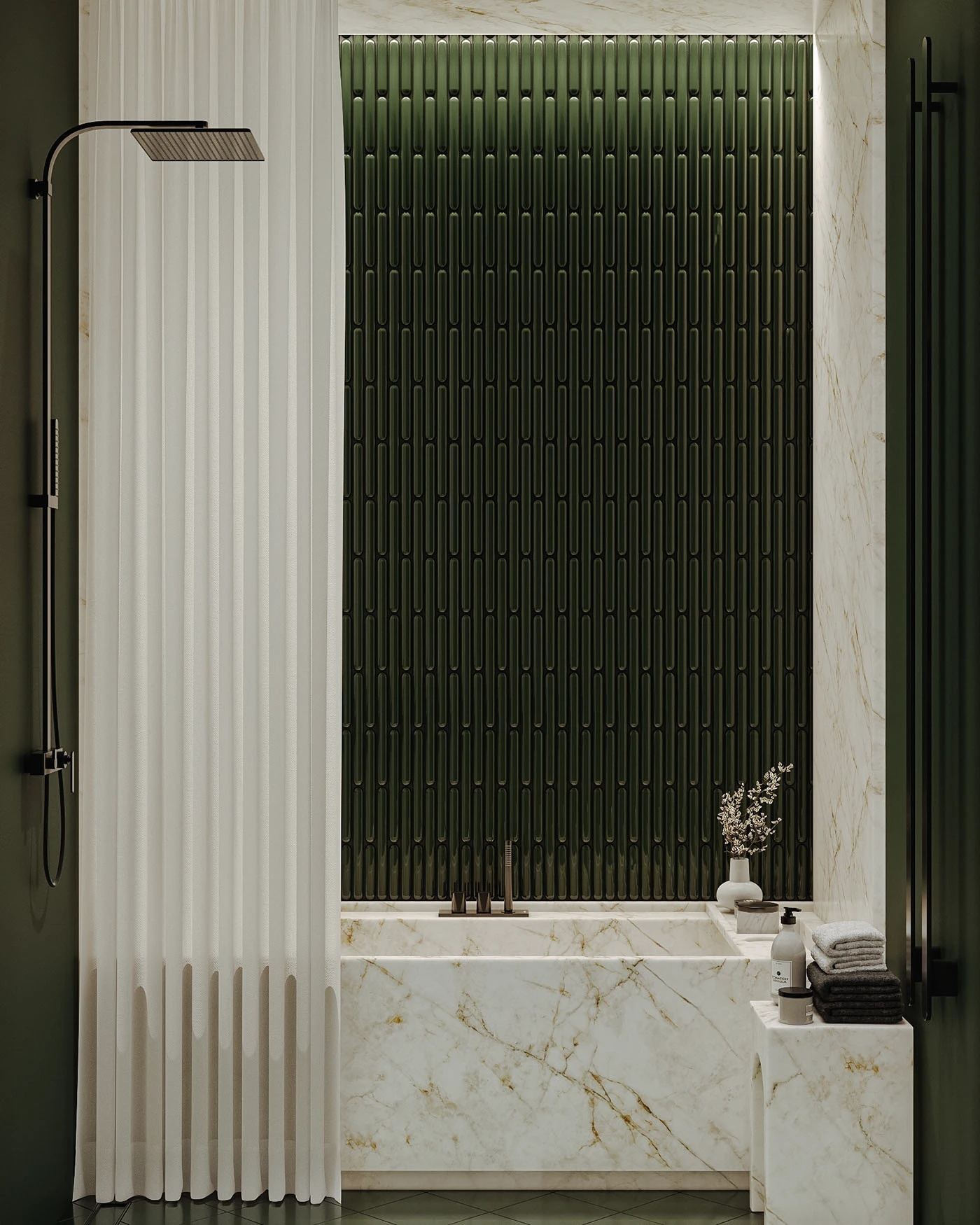 保加利亚 90 平欧式空间设计-21