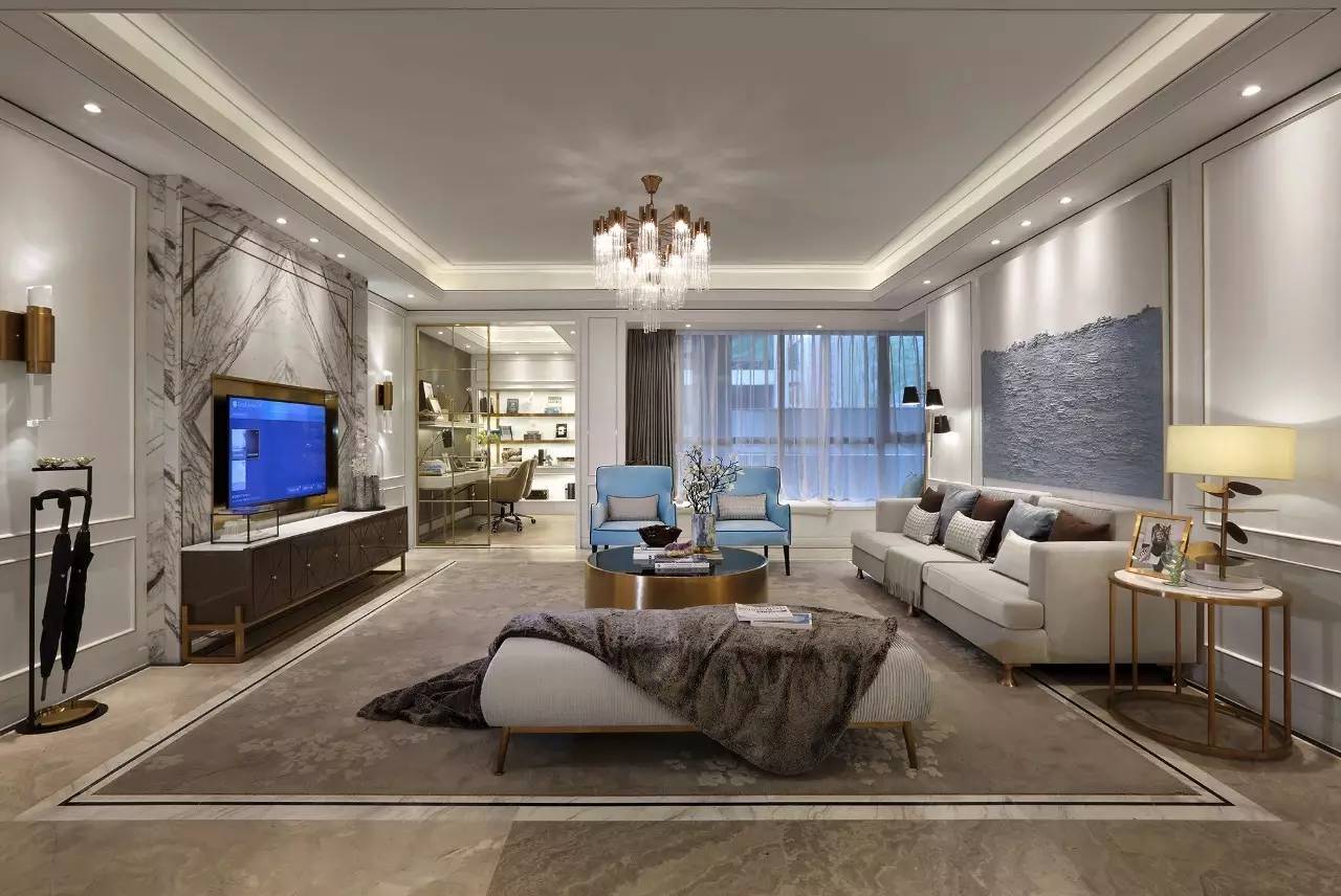 成都华润金悦湾二期 A1 户型样板间 | 法式奢华浪漫风格-7