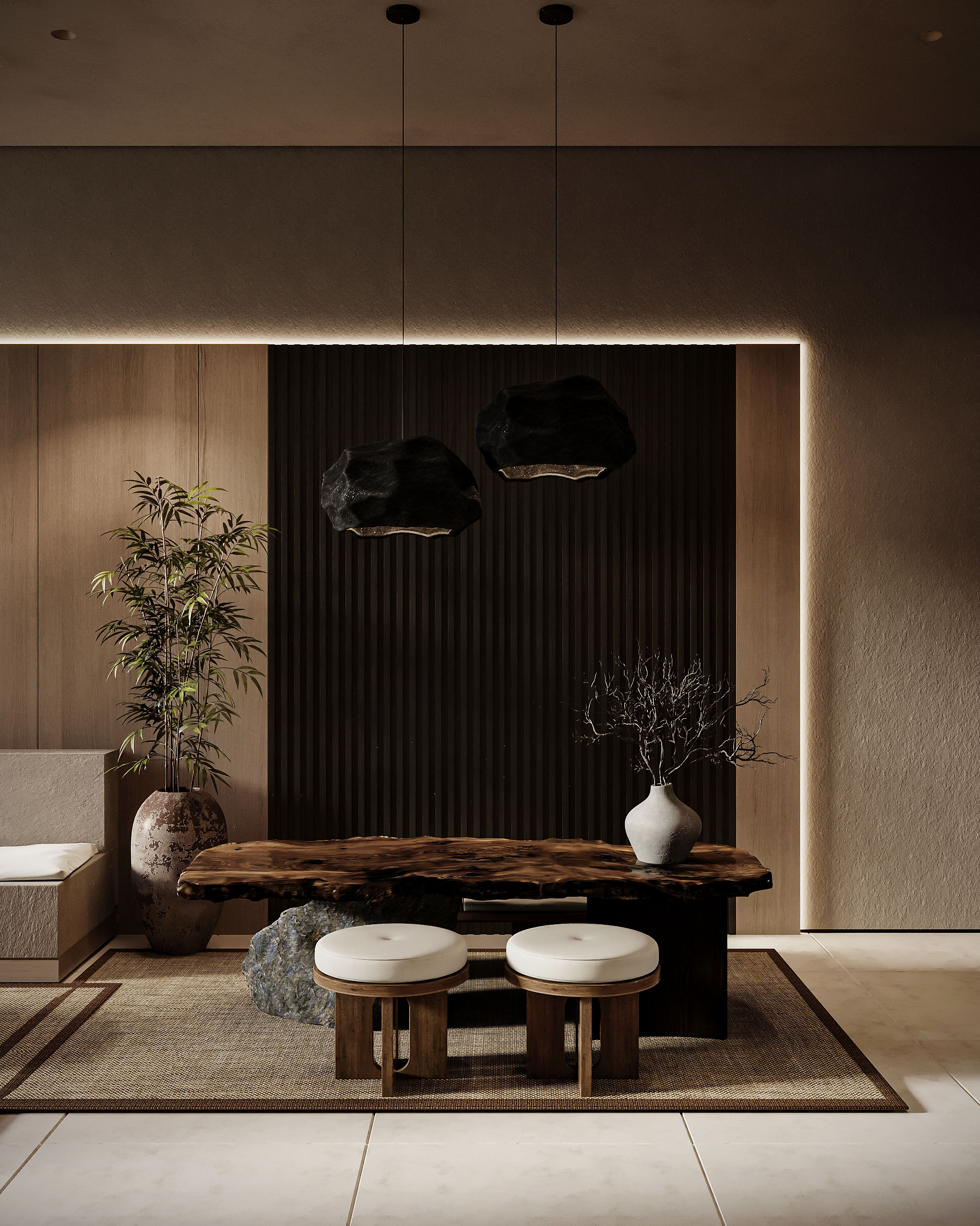 日式斯堪的纳维亚风格接待处丨沙特阿拉伯-9