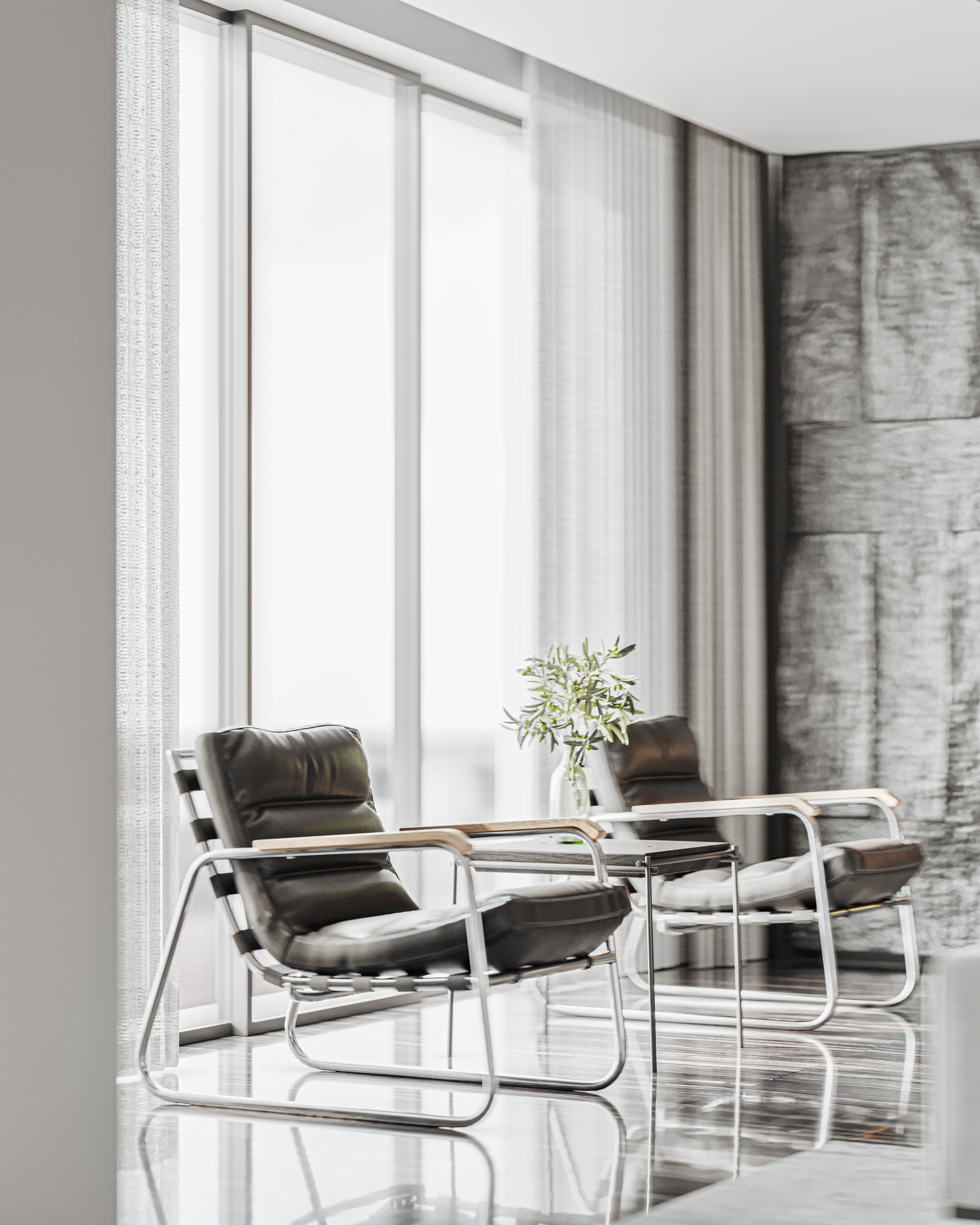 现代平层设计，打造极简生活空间-8