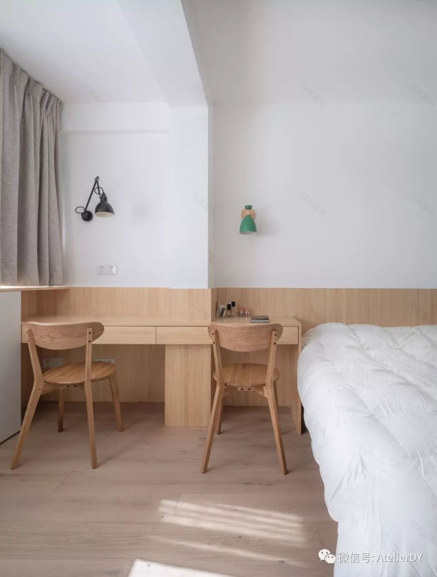 上海 40 平米老公房“条头糕”式改造,走道变身为多功能空间-36