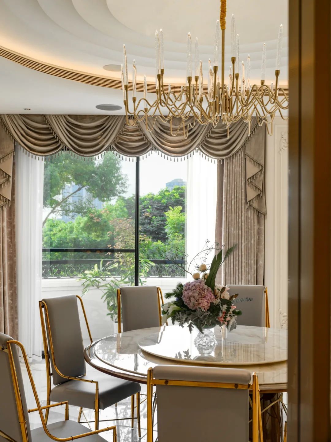 法式轻奢独栋别墅丨中国广州丨魅无界设计-27