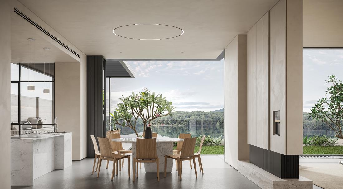 现代简约风尚地下室设计-33