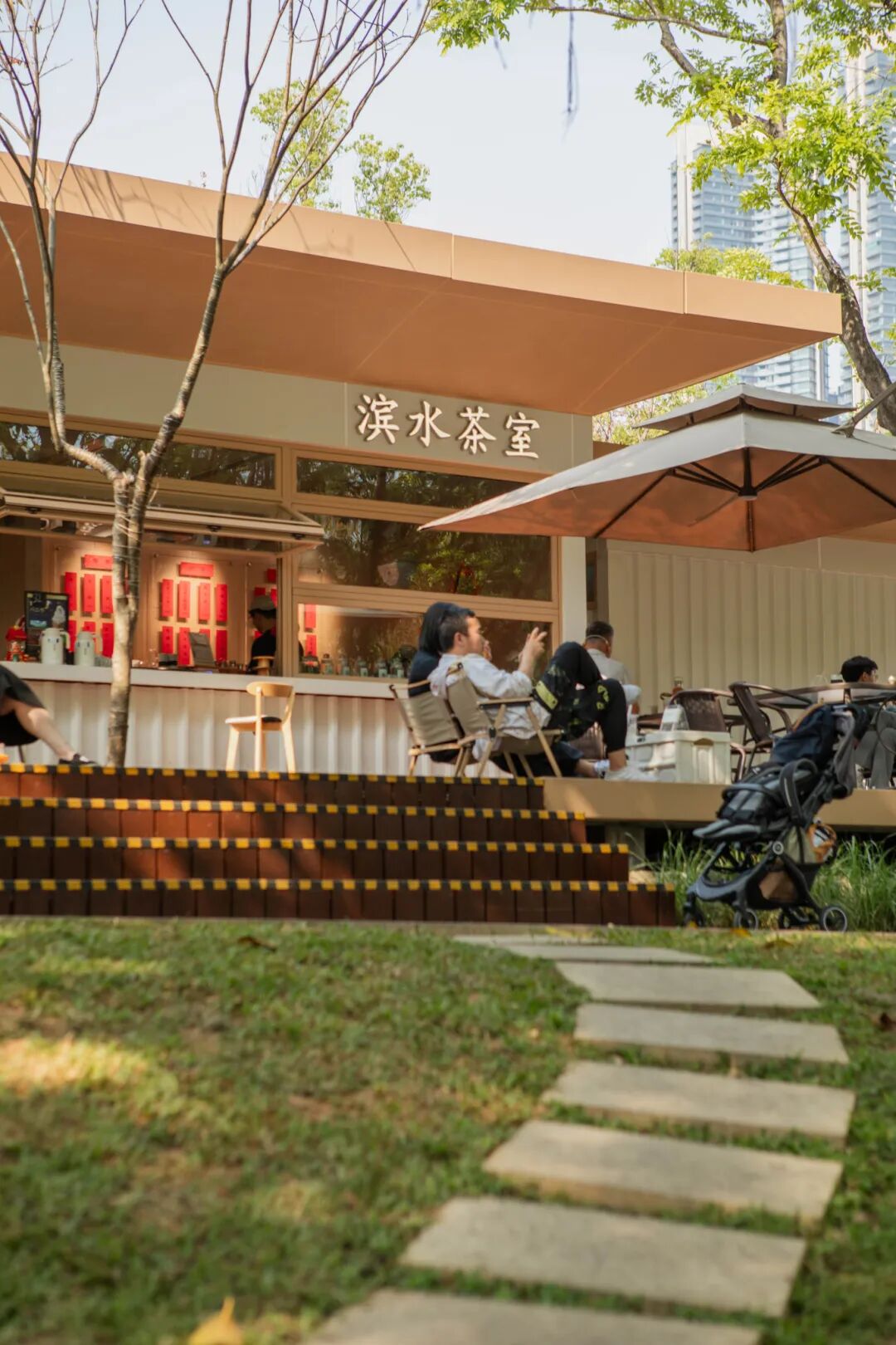 不只喝茶｜滨水茶室：重构大沙河空间体验-46