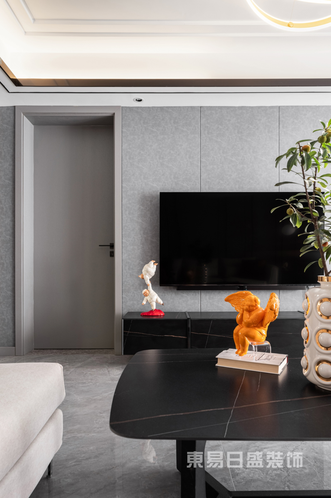 366㎡现代主义花园洋房，徐徐夏风，一处居心地-3