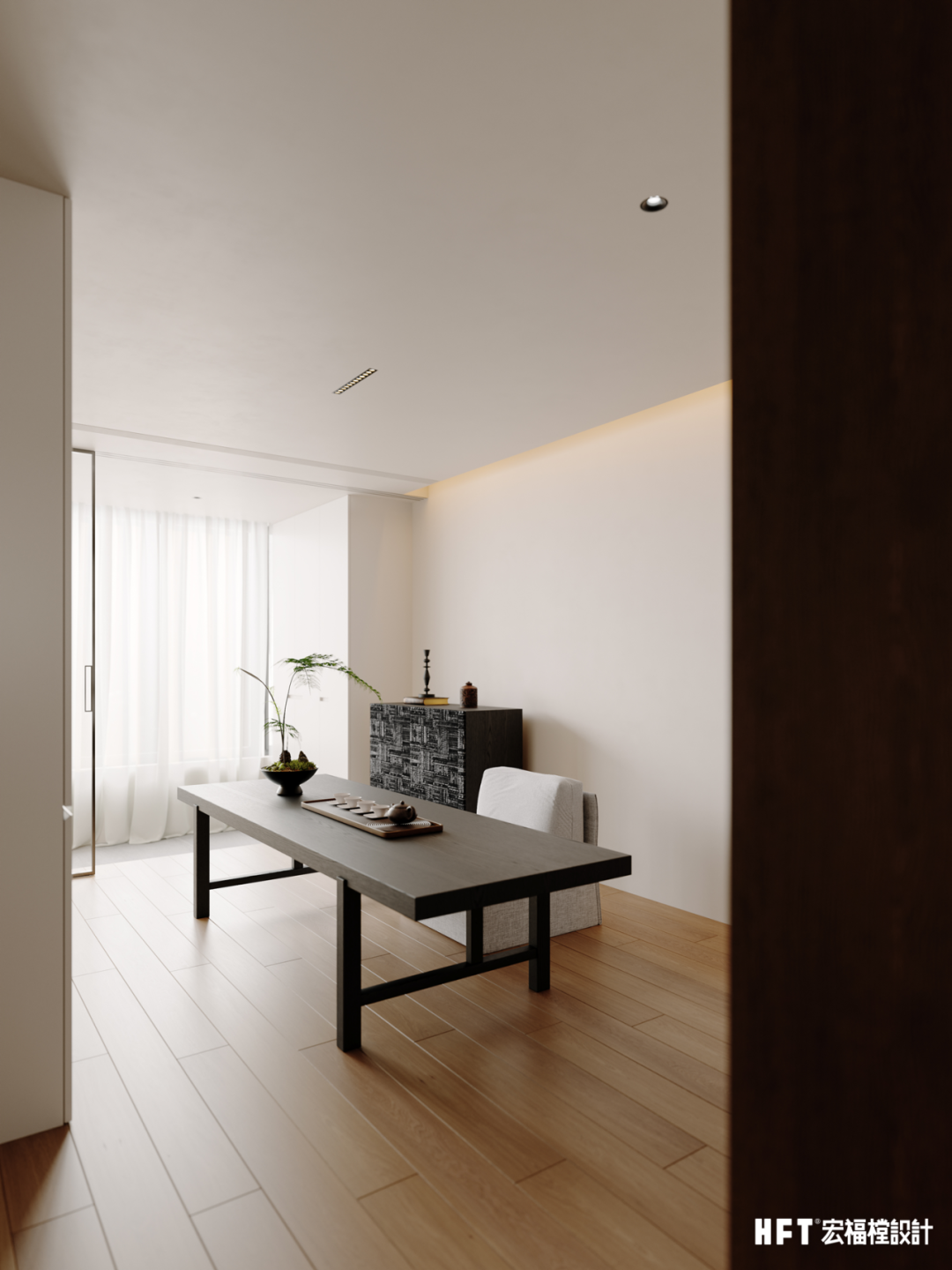 连云港宏福樘x财信铂悦府/140㎡意式极简，设计不是填满空间，而是为生活创造可能性-31