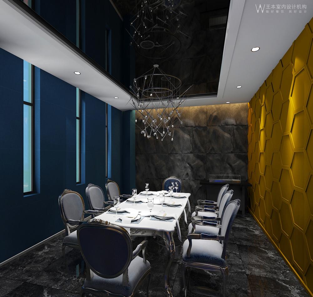 
西安回到未来羊肉串烧烤店装修设计 -5