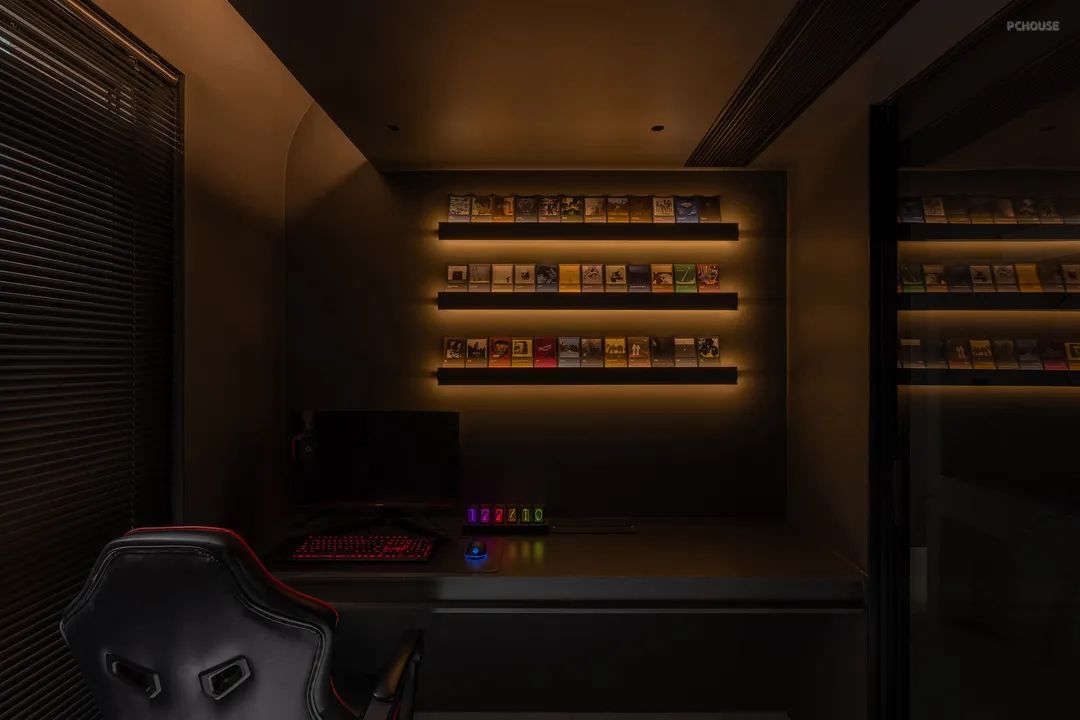 有娃家庭的现代极简风格设计-56