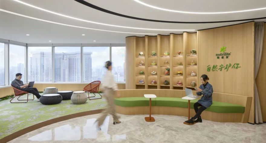 安利广州办公空间丨中国广州丨穆氏建筑设计-13