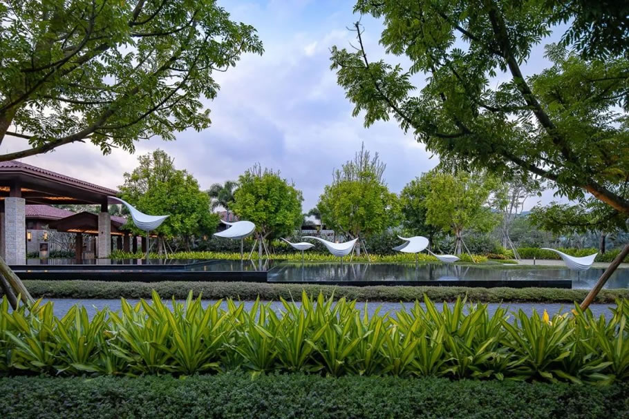 神州半岛君悦酒店丨中国万宁丨SED新西林园林景观-31