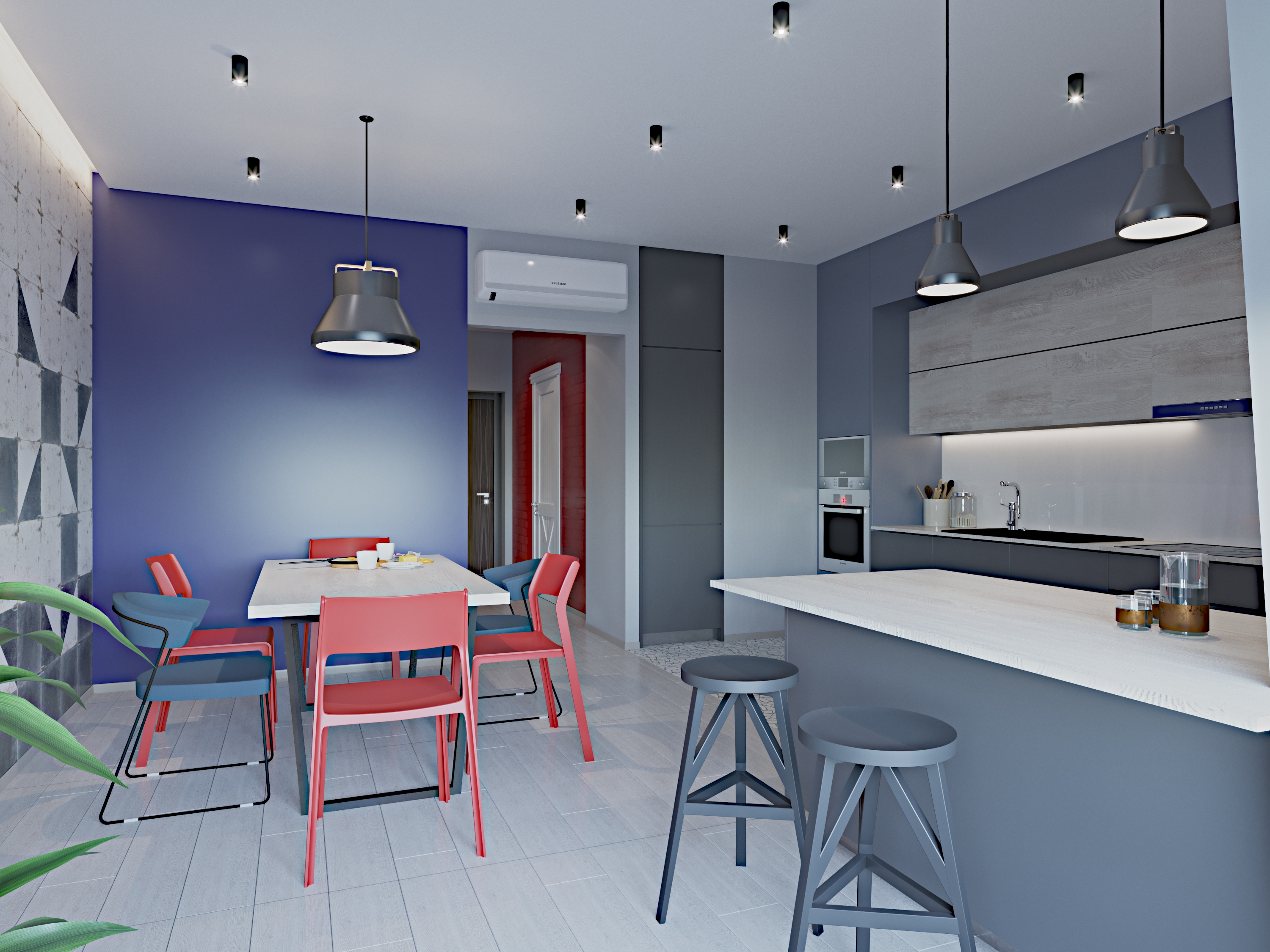 APARTMENT "OSIPOVA": 90 sq.m-3