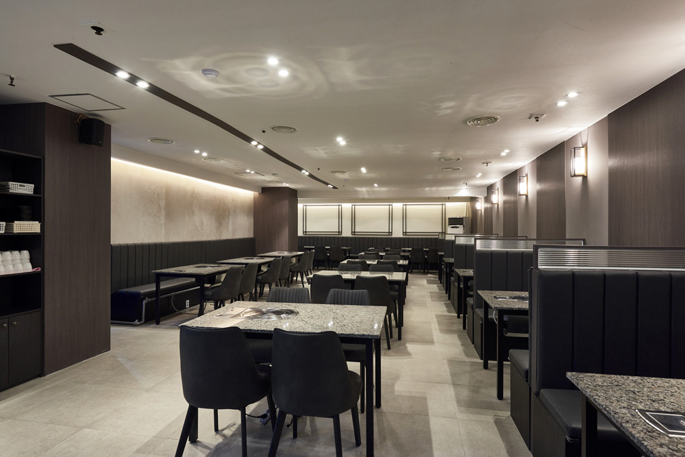 43 平米韩式餐厅 高贵氛围的室内设计-7