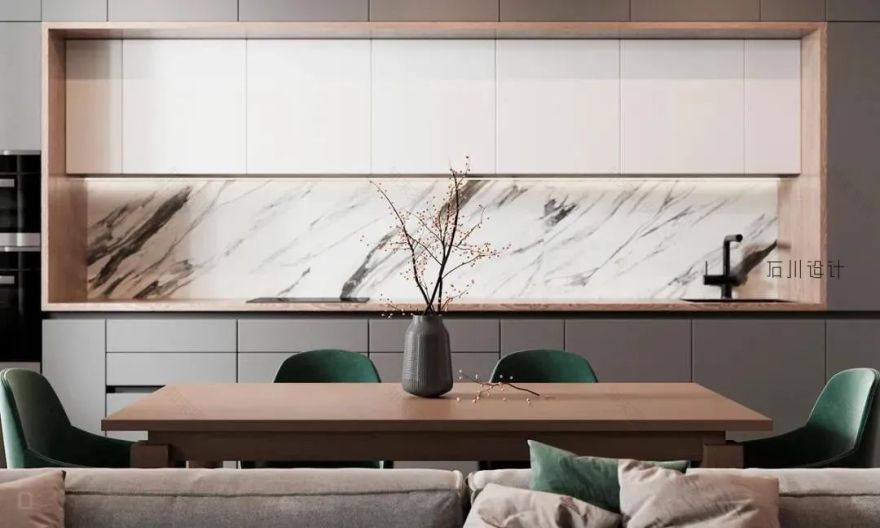 复古墨绿+原木轻奢-7