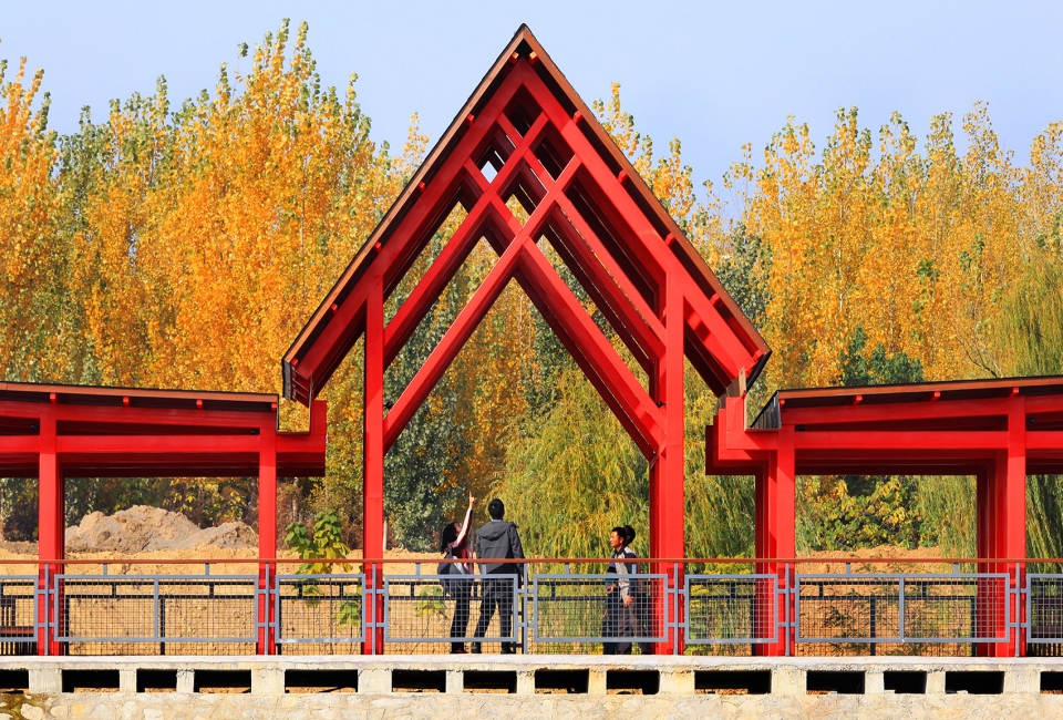 山头村凤凰山山门与舞台设计，淄博 / 房木生景观+中国乡建院城乡共生总工工作室-41