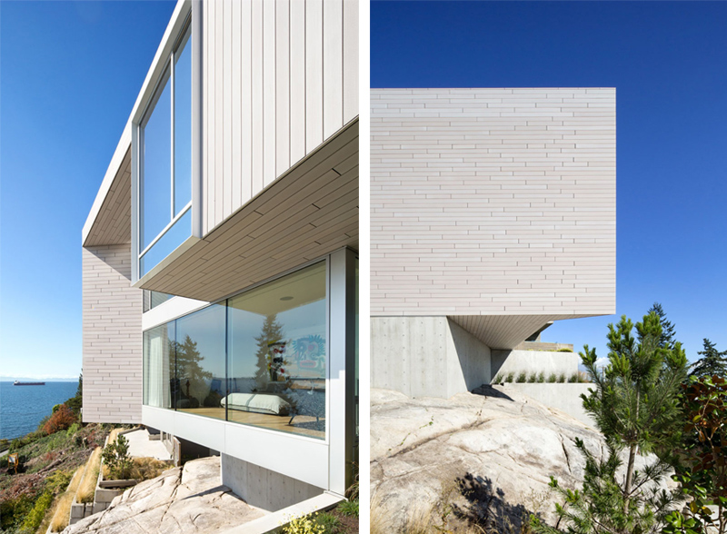 温哥华美丽的混凝土错层住宅丨加拿大温哥华丨Mcleod Bovell Modern Houses-15