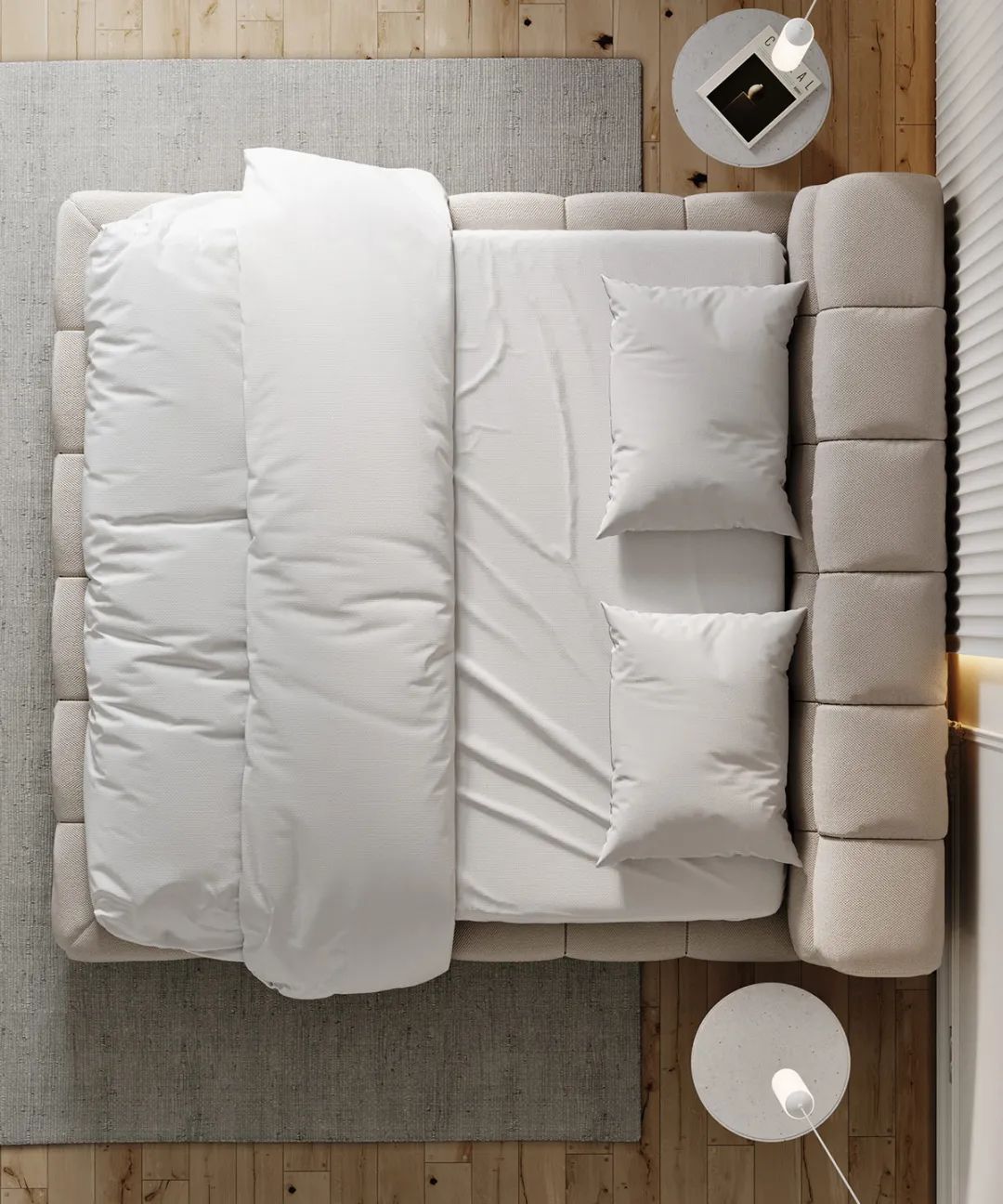 纯白极简公寓丨Shamil Kalimulaev-42