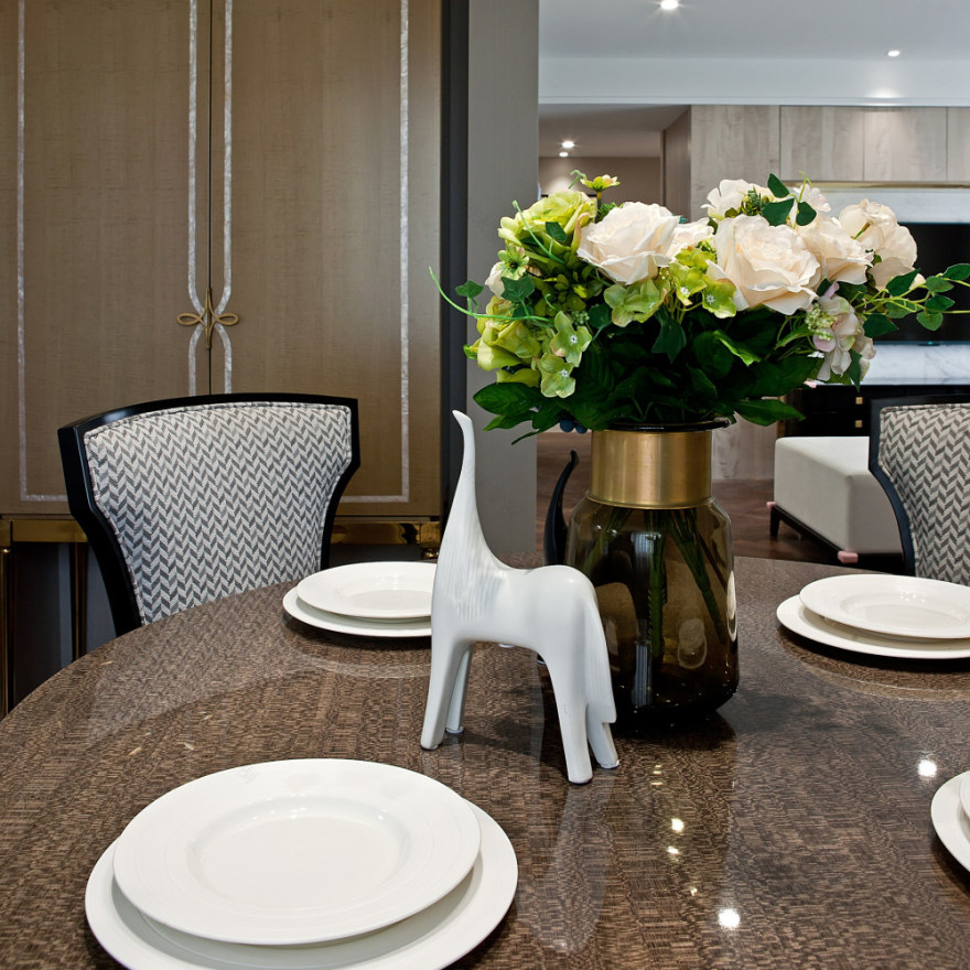 紫金府低奢现代之家装实景摄影-8