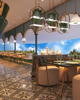 MODERN AND ART DECO RESTURANT DESIGN