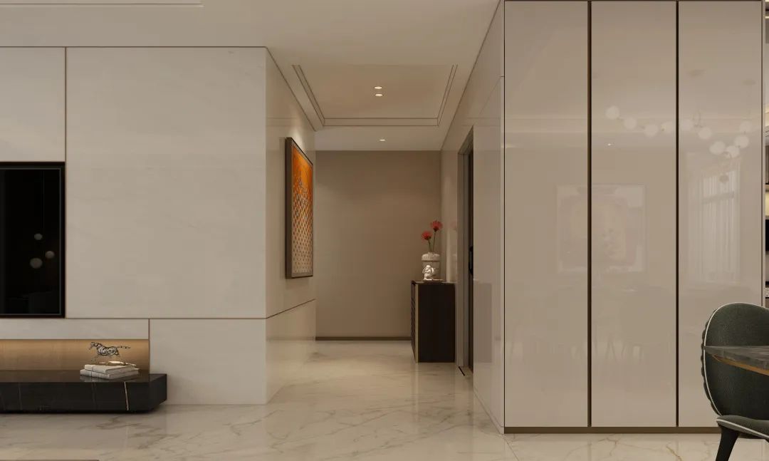 辛集·百合御景城一对一硬装实景丨北京铭艺-29